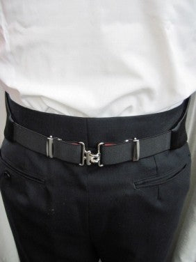 カマーバンド(金具タイプ) 黒